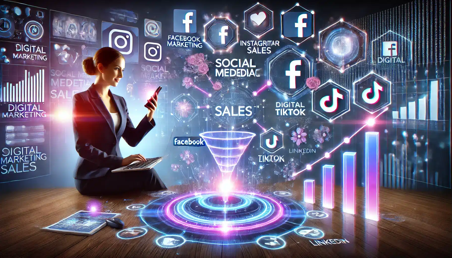Aceleraci贸n de ventas a trav茅s de las redes sociales